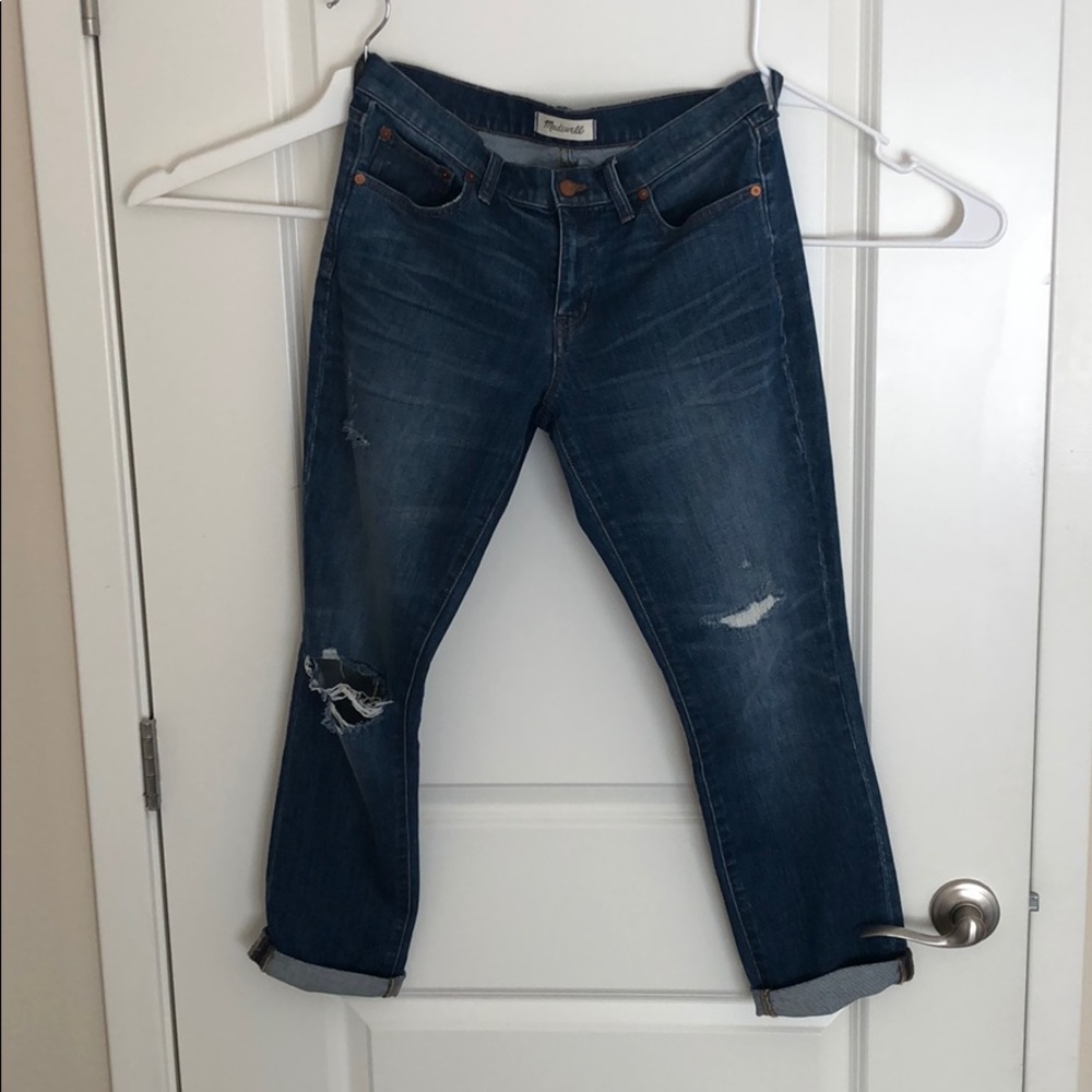 Madewell jeans “ the slim boy jean” size 26